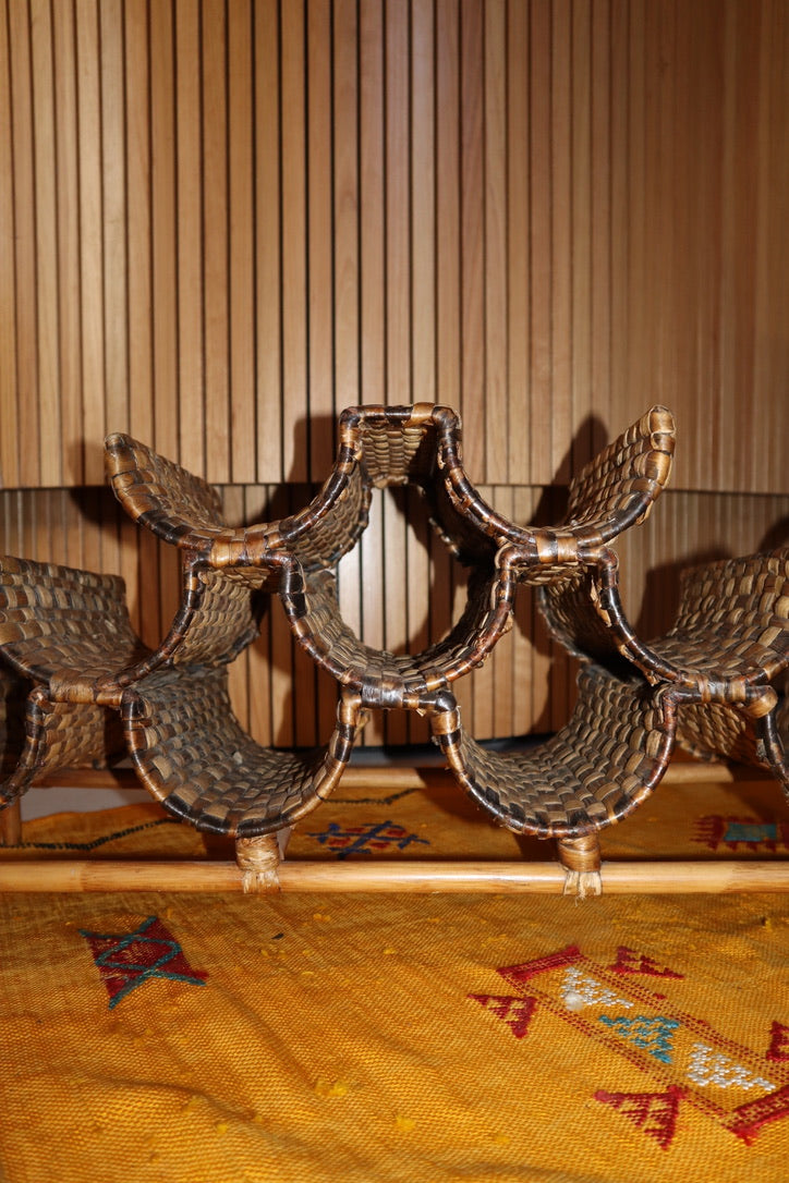 Rattan Wine Rack