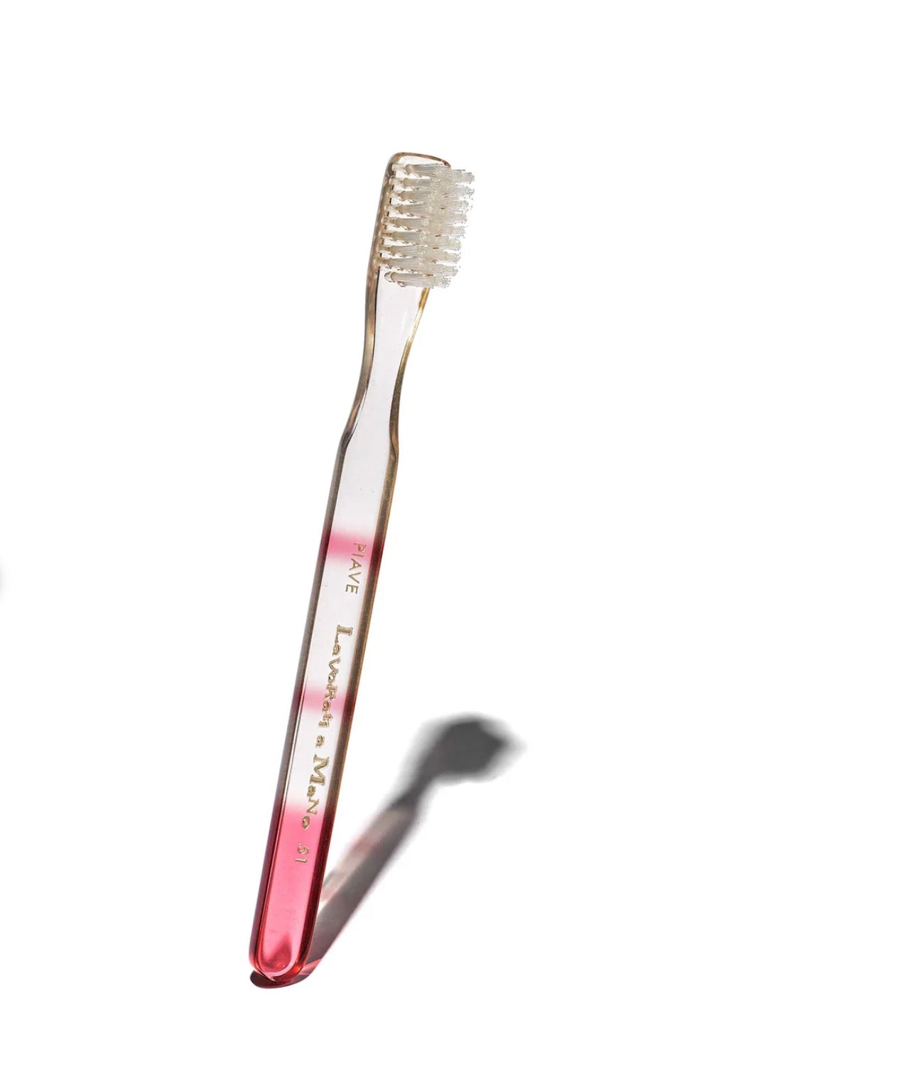 Lavorati a Mano 'Paris' Toothbrush in Red