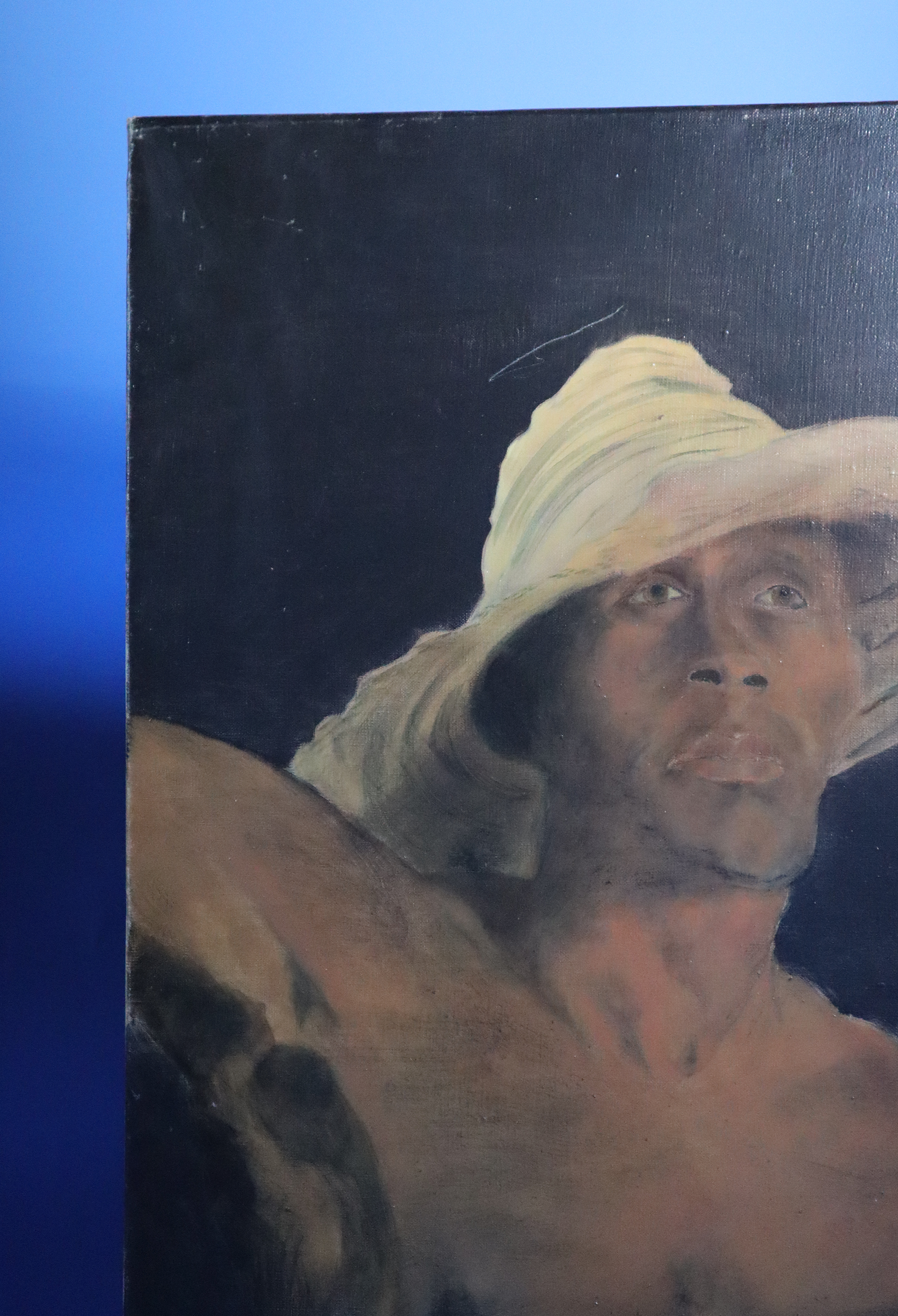 Cuban Male Portrait | Oil on Canvas *Signed