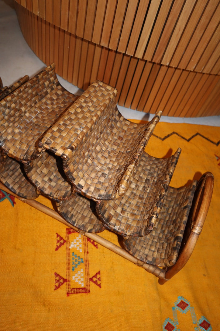 Rattan Wine Rack