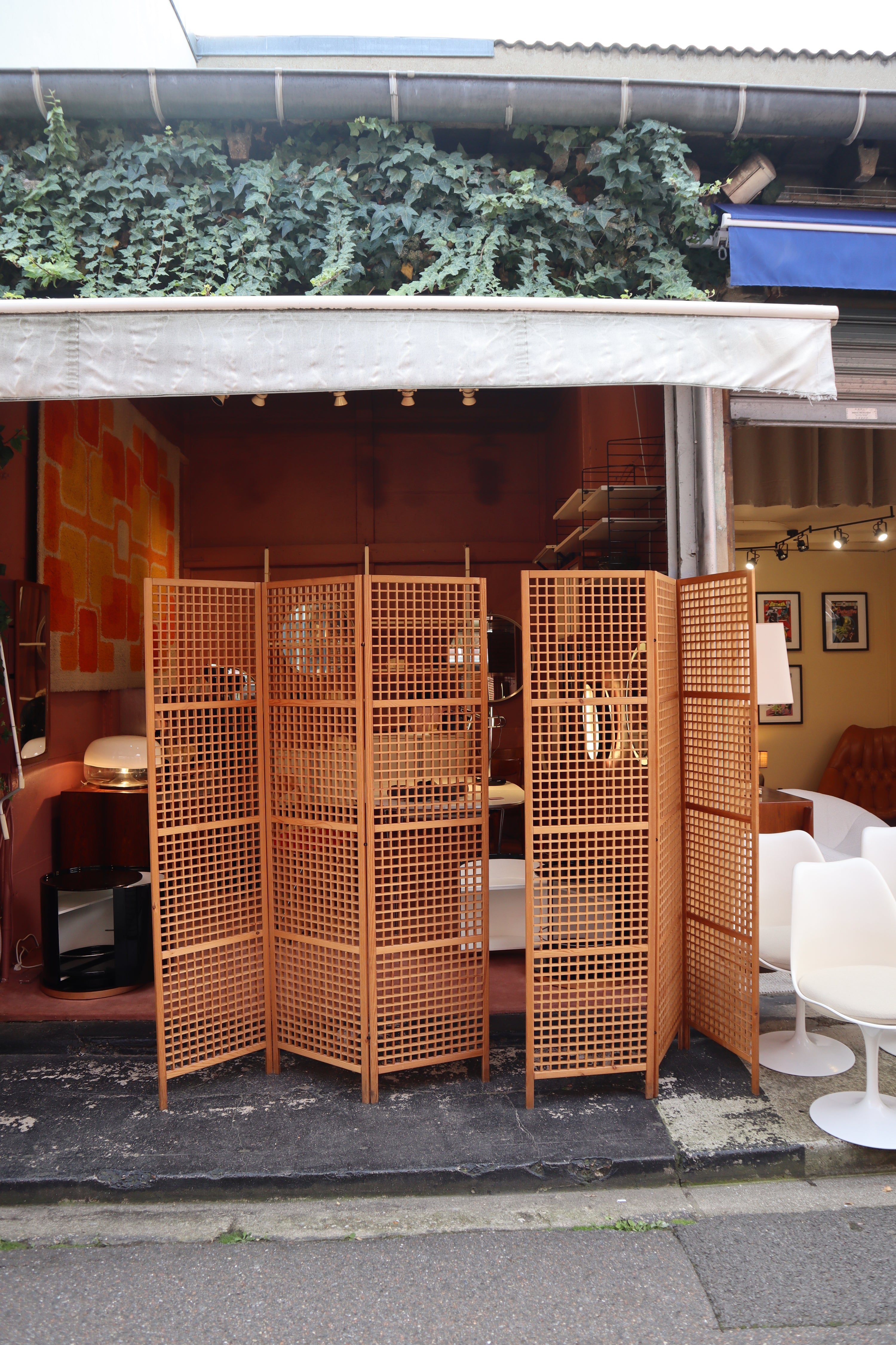 Pine Lattice Screen [2]