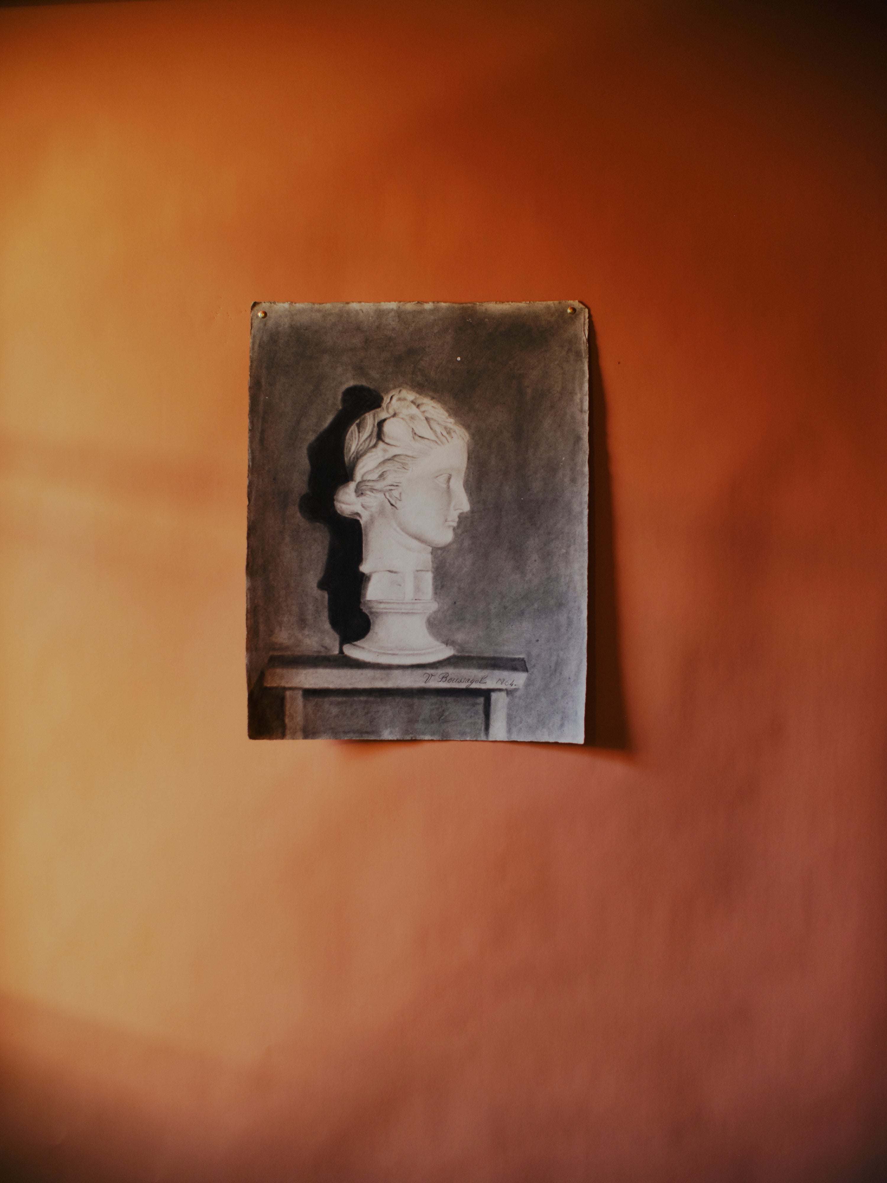 Miss David Signed Vitor Voussagol 1864