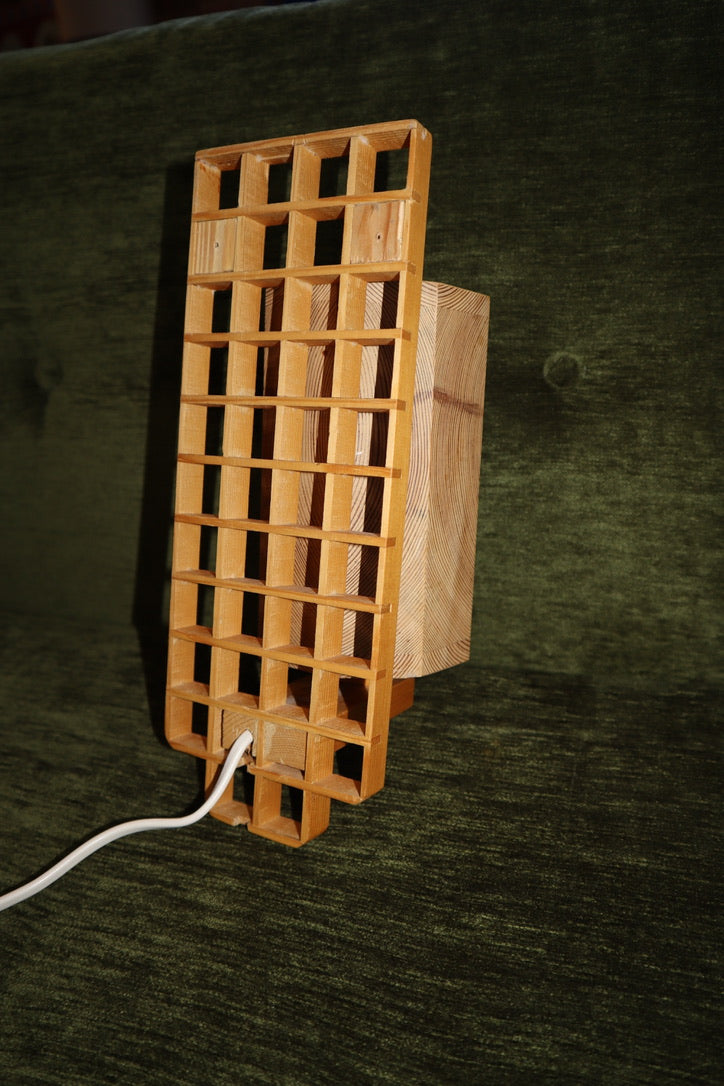 Pine Screen Wall Sconce