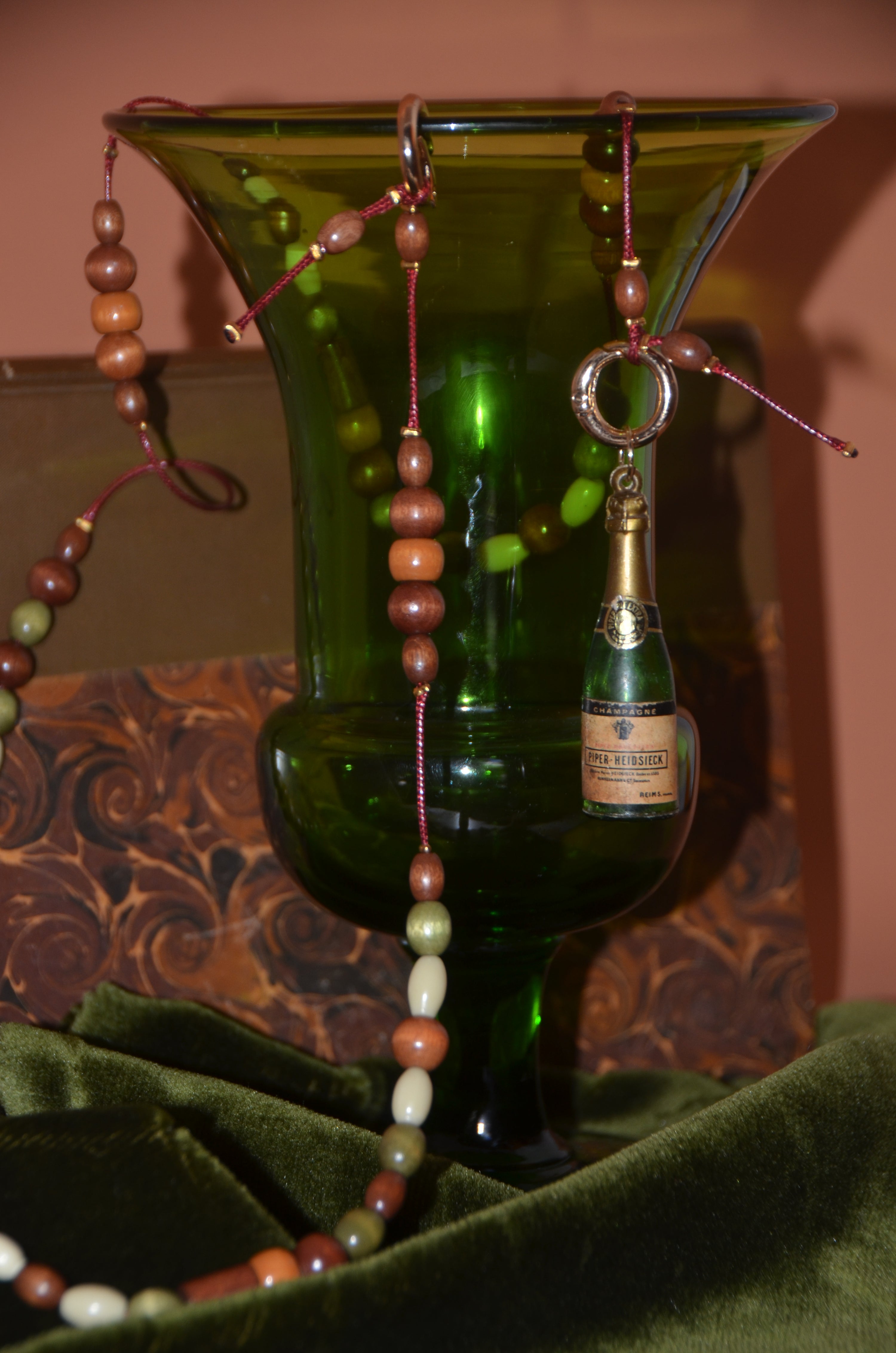 'Popping Piper' Beaded Cross Body Strap