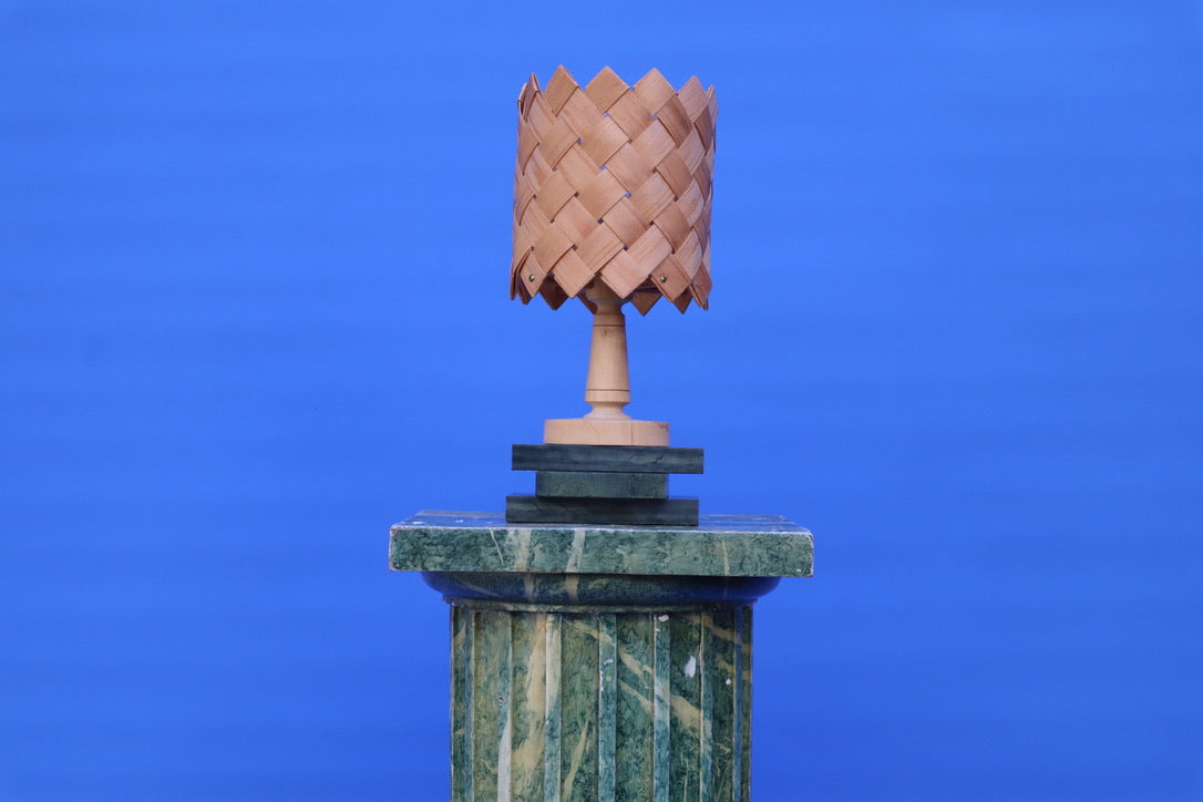 Plywood Table Lamp | Signed