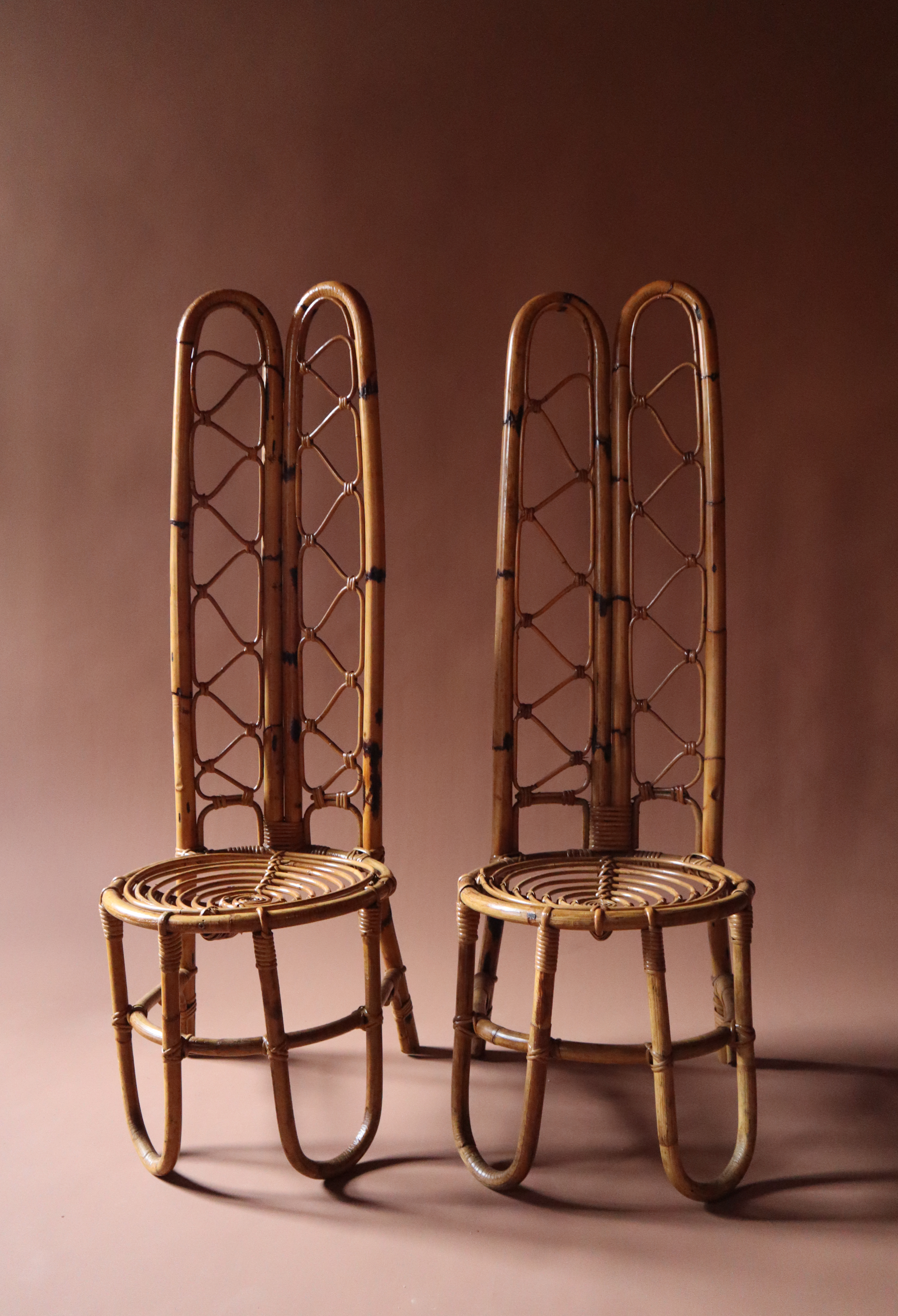 Alessio Arched High Back Chairs [2]