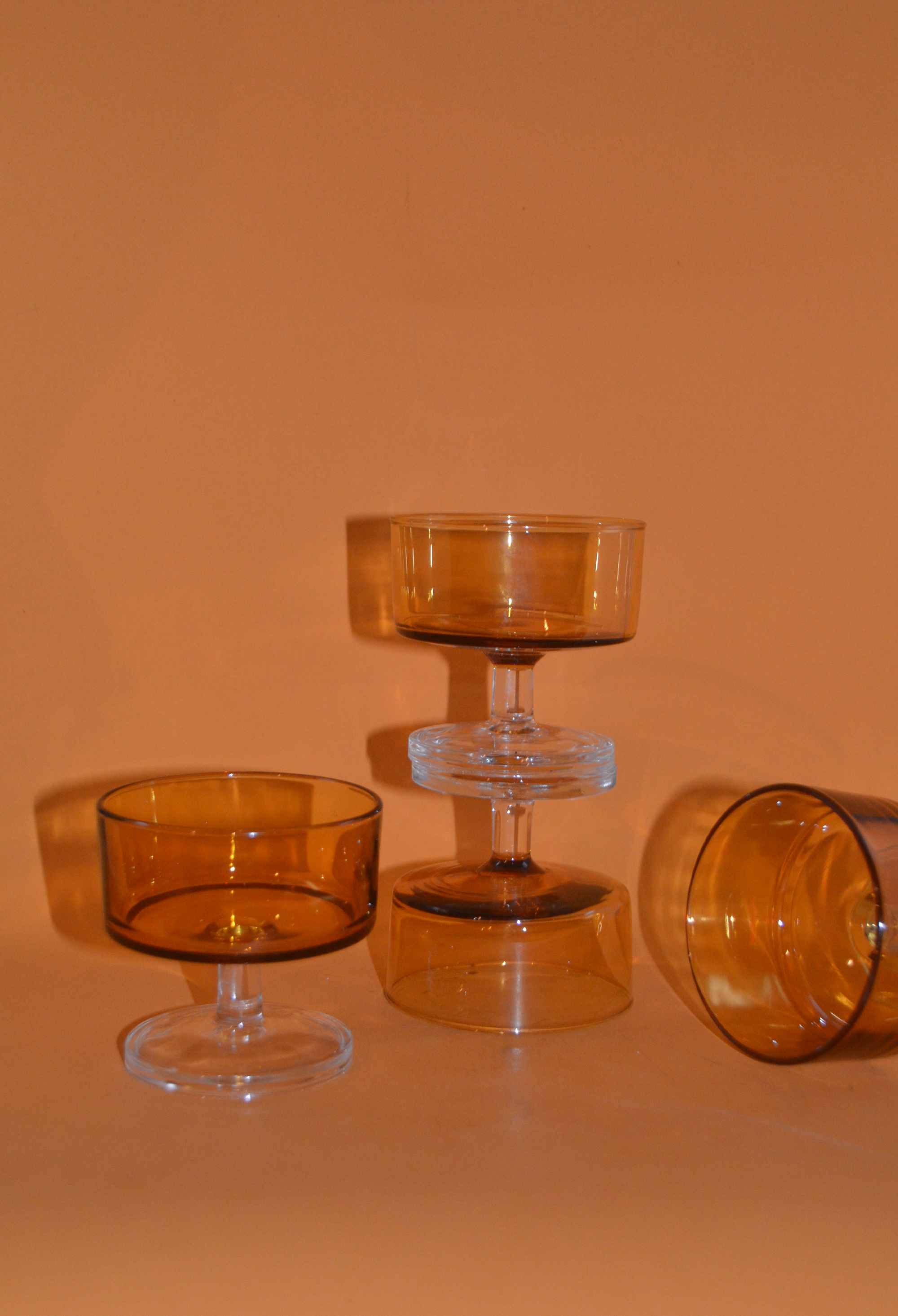Amber Cocktail Coupes [4]