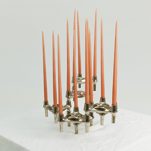 STOFF| Chrome BMF Candle Holder