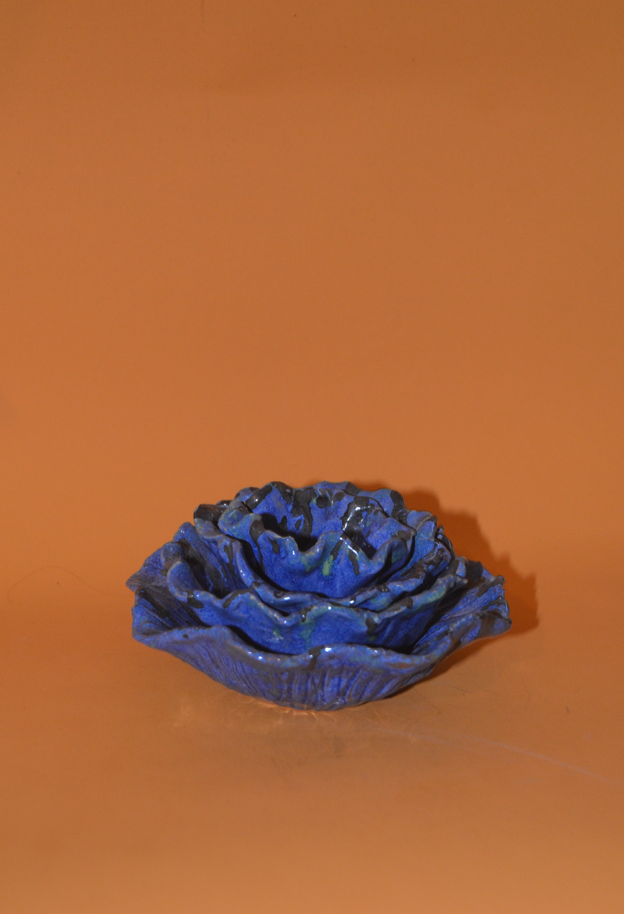 Blue Fleur Ceramic
