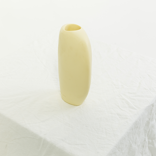 DINOSAUR DESIGNS| Large Bold Stone Skipping Vase | Cream