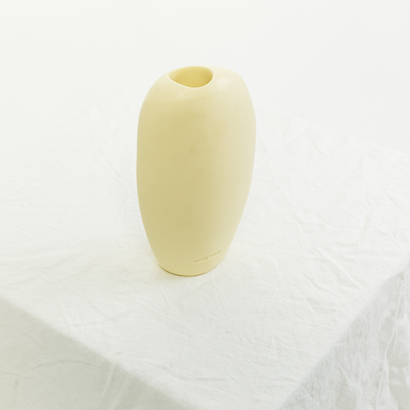 DINOSAUR DESIGNS| Large Bold Stone Skipping Vase | Cream