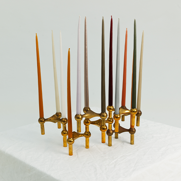 Brass Nagel Candle Holder