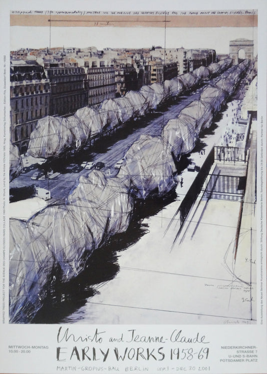 Christo & Jeanne  Early Works Poster