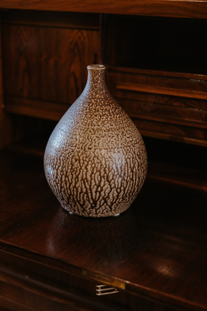 Brown Speckled Vase