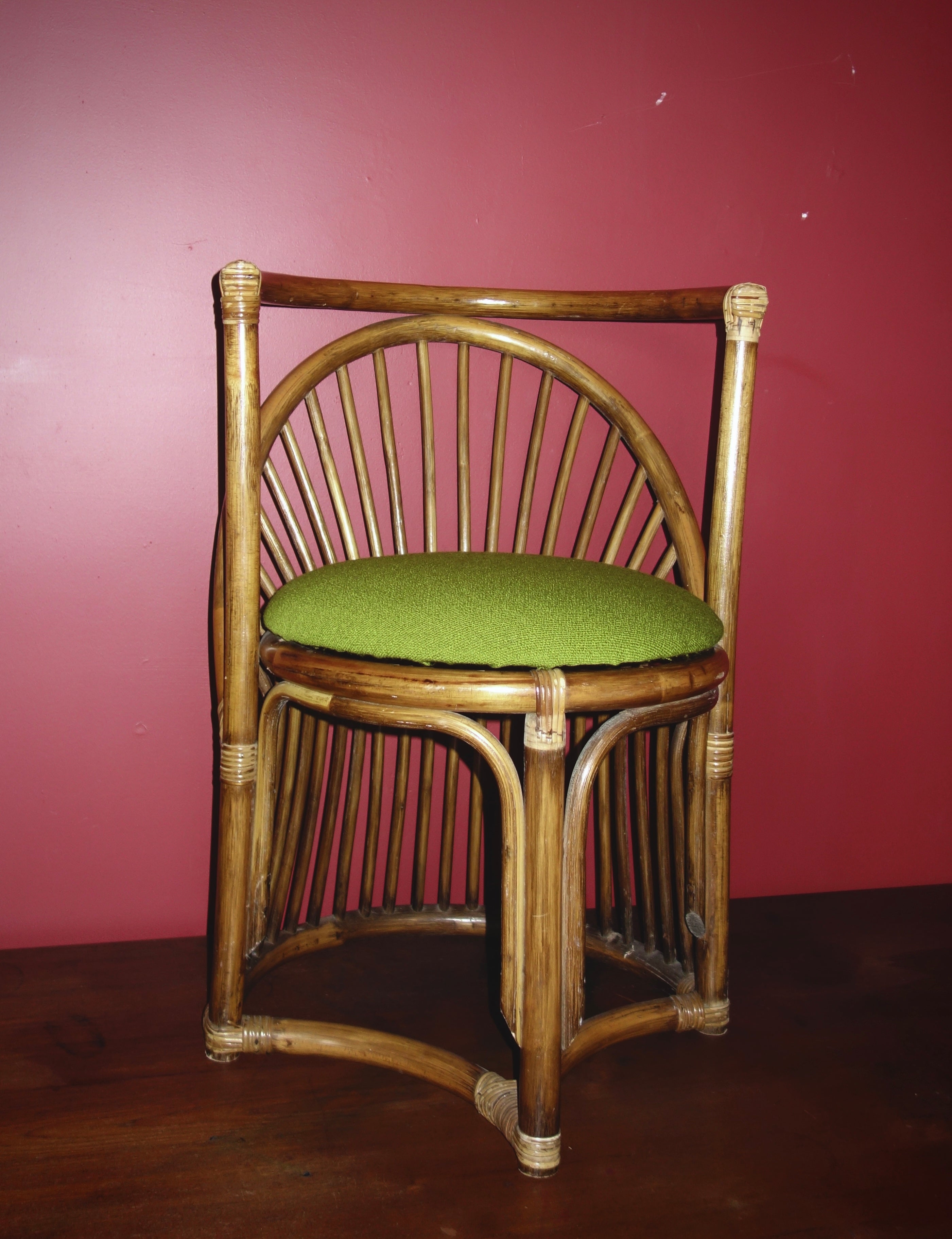 Rattan Sunburst Chair