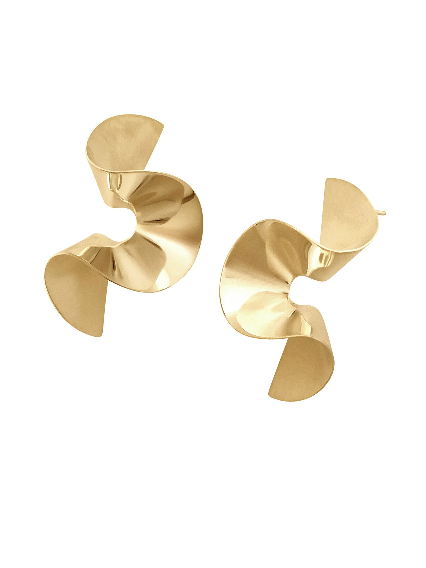 SARA ROBERTSSON | FLOUNCE || Earrings – Vermeil