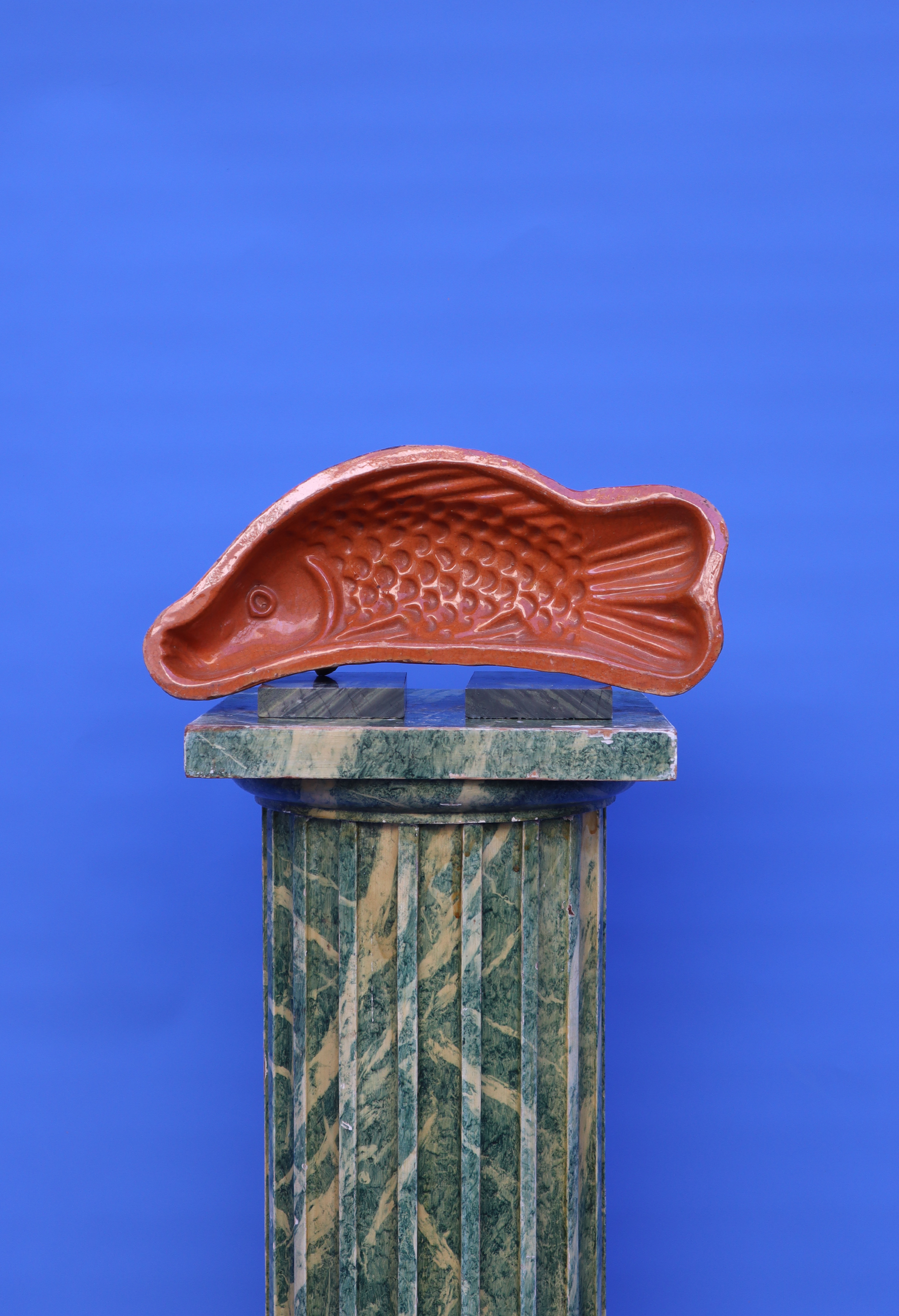 Ceramic French Fish Mold
