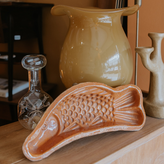Ceramic French Fish Mold