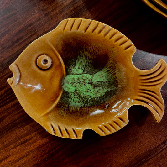 VINTAGE Ceramic Fish Dish