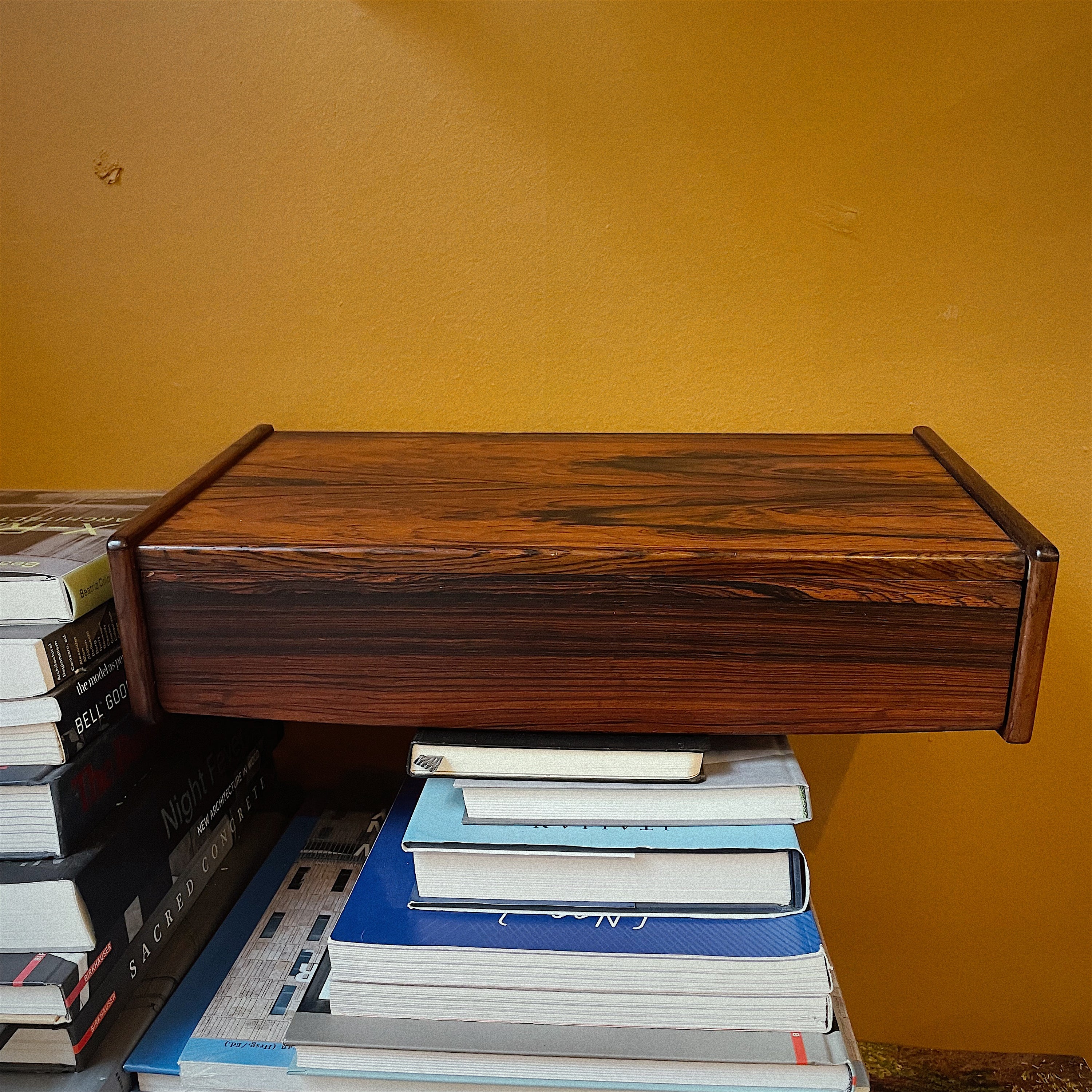 Rosewood Wall Mounted Cabinet