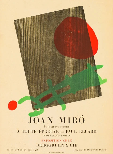Joan Miró| A Toute Epreuve