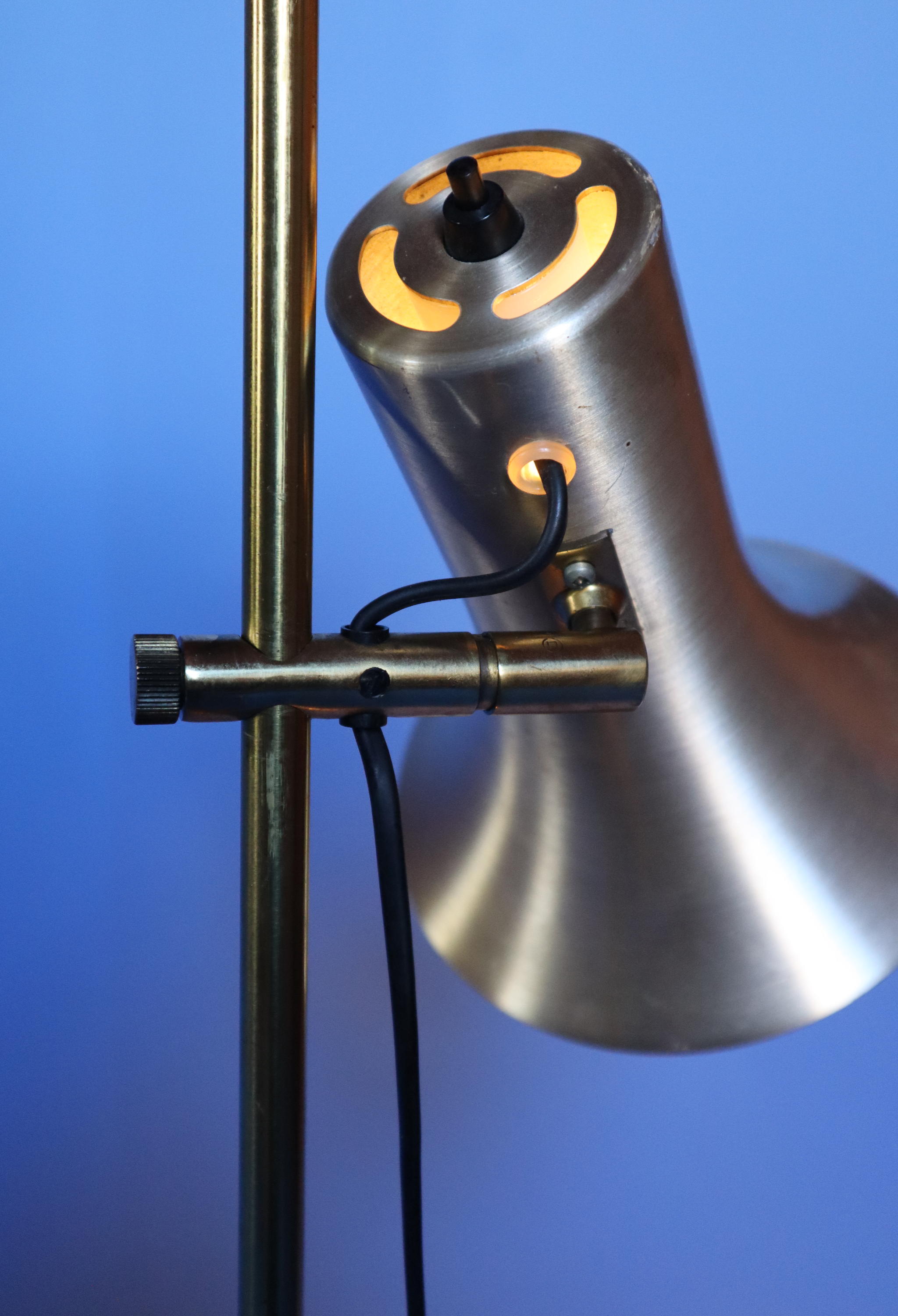 Brass Adjustable Floor Lamp