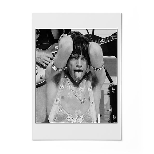 Mick Jagger in Concert, Melbourne 1973 by Richard Crawley