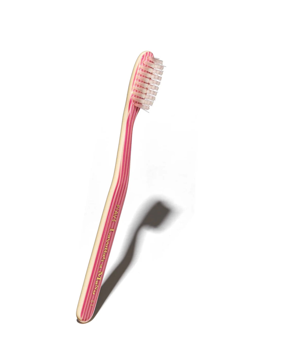 Lavorati a Mano 'Madrid' Toothbrush in Pink