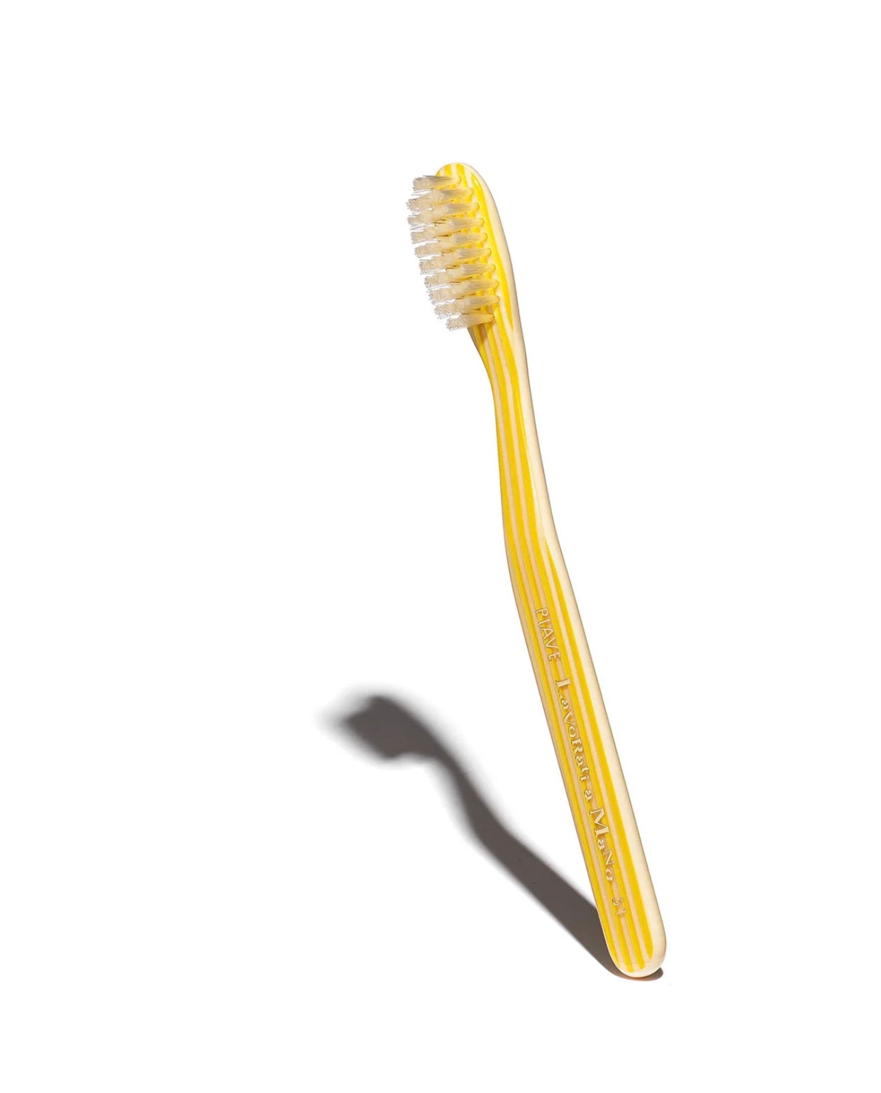 Lavorati a Mano 'Madrid' Toothbrush in Yellow