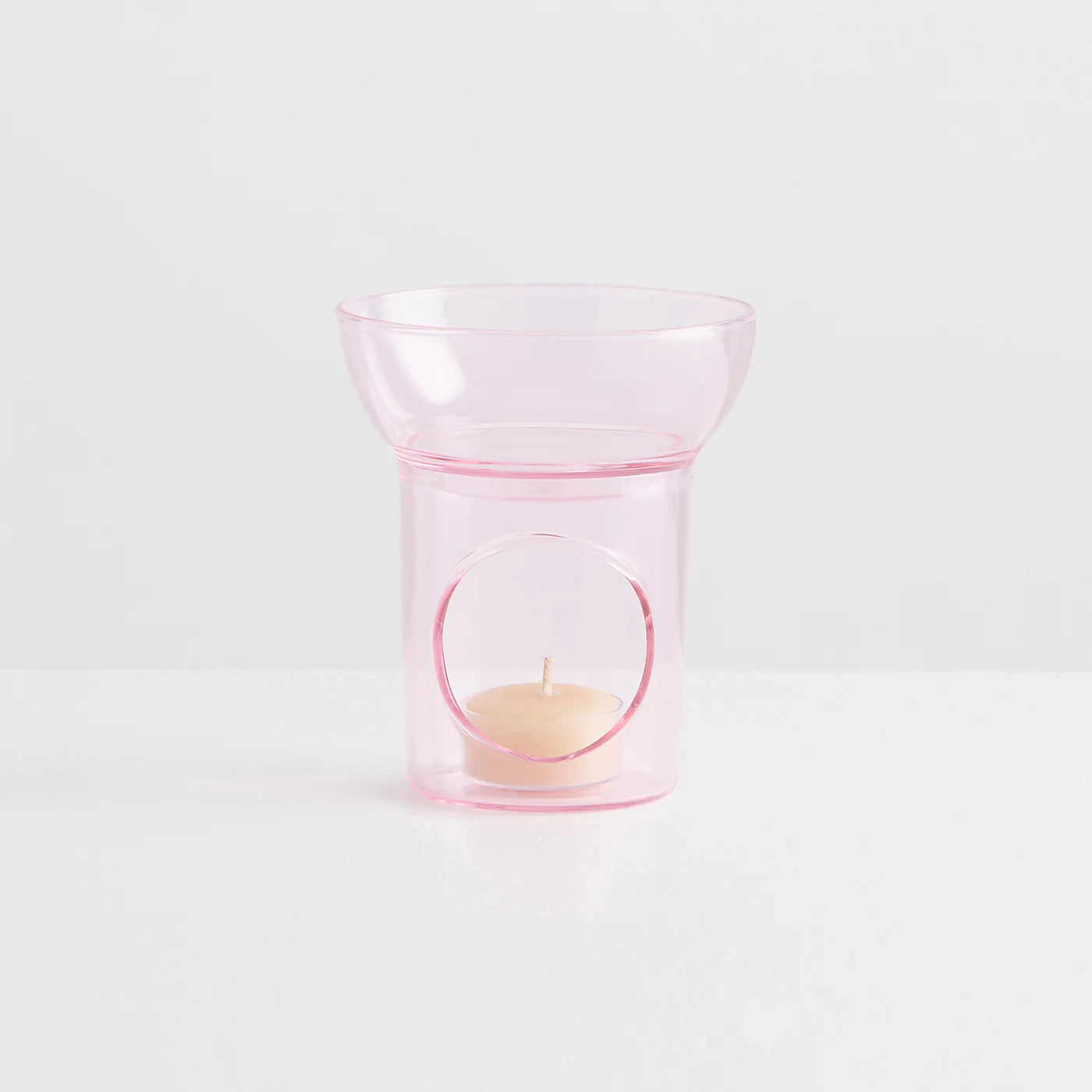 MAISON BALZAC| Pink Glass Oil Burner