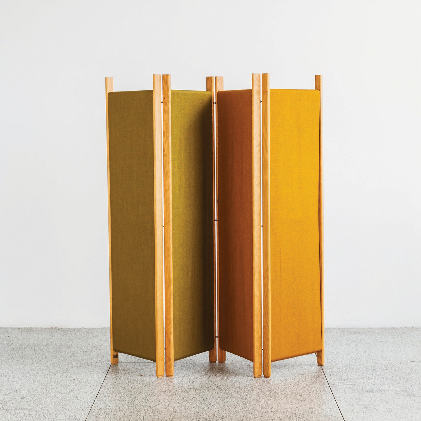 Ochre Folding Screen