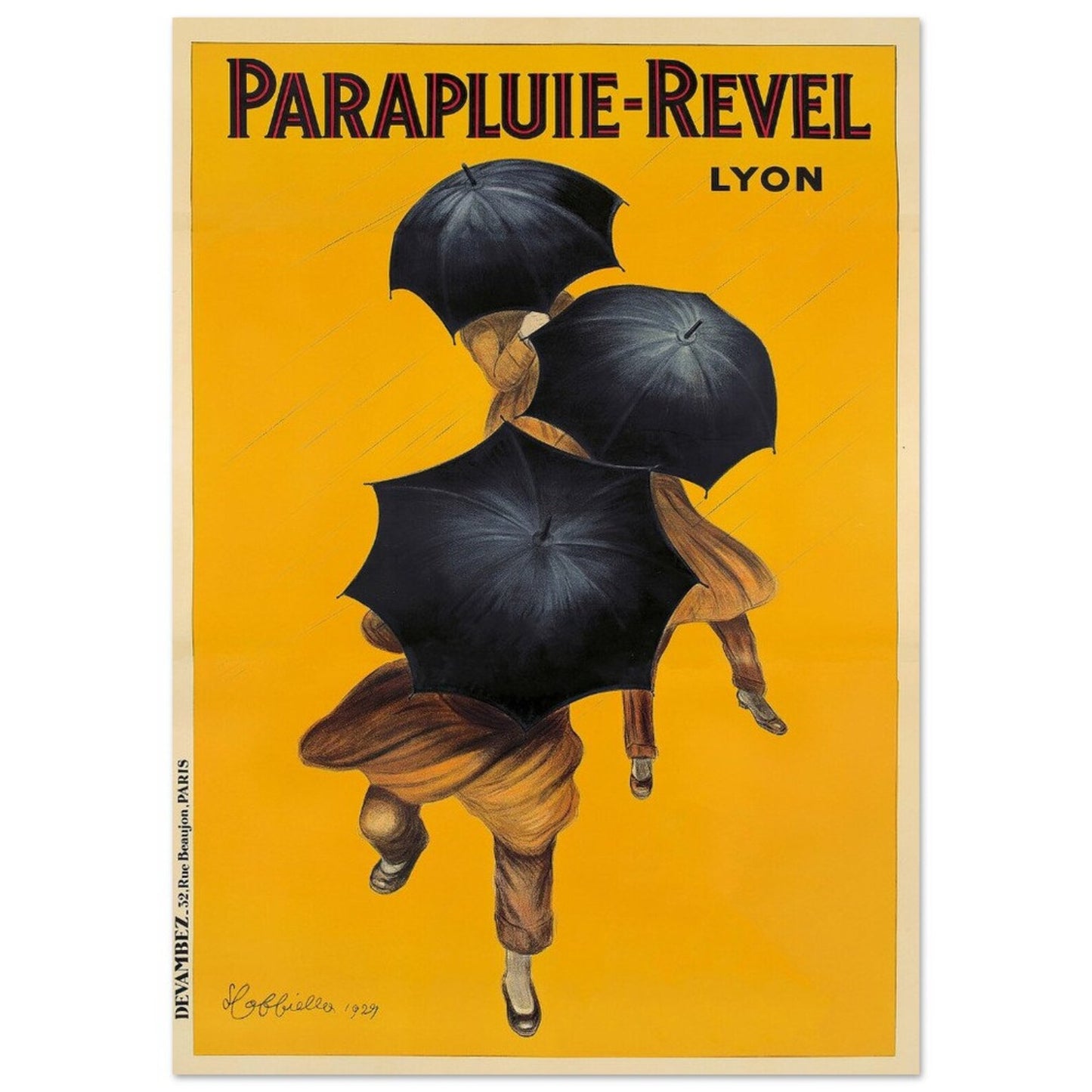 Parapluie Revel Poster