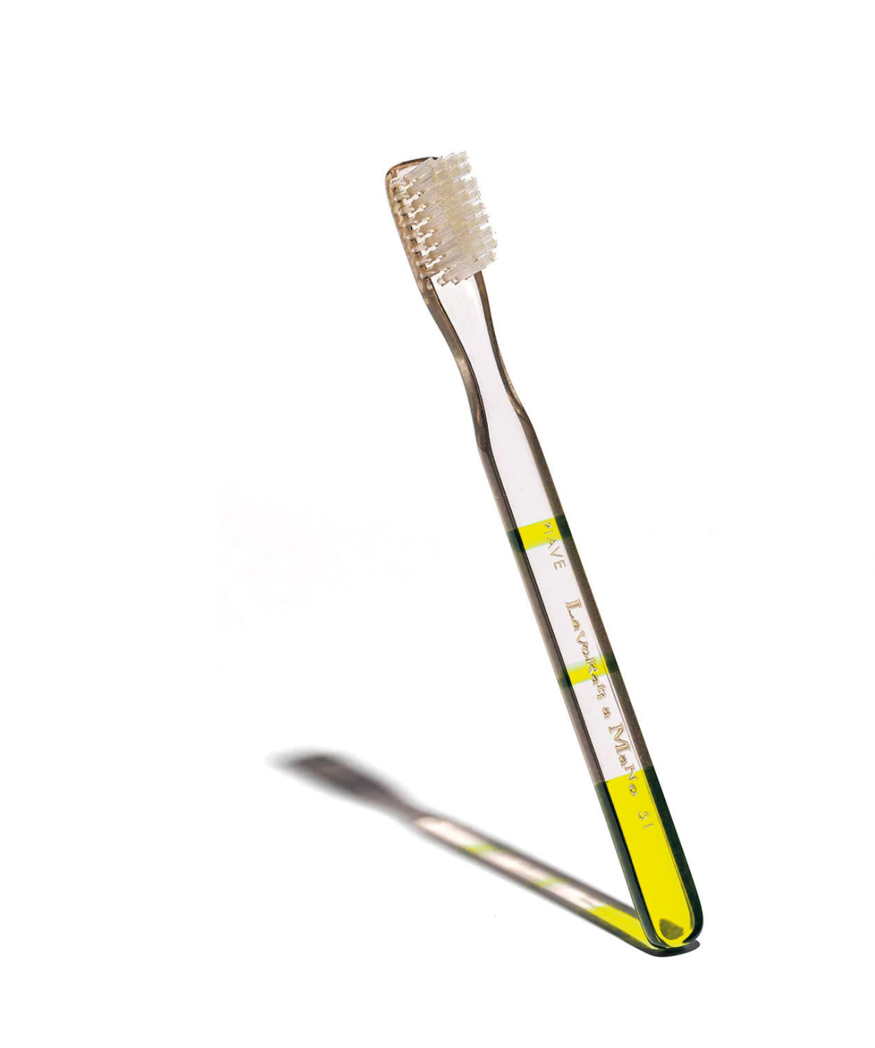 Lavorati a Mano 'Paris' Toothbrush in Yellow