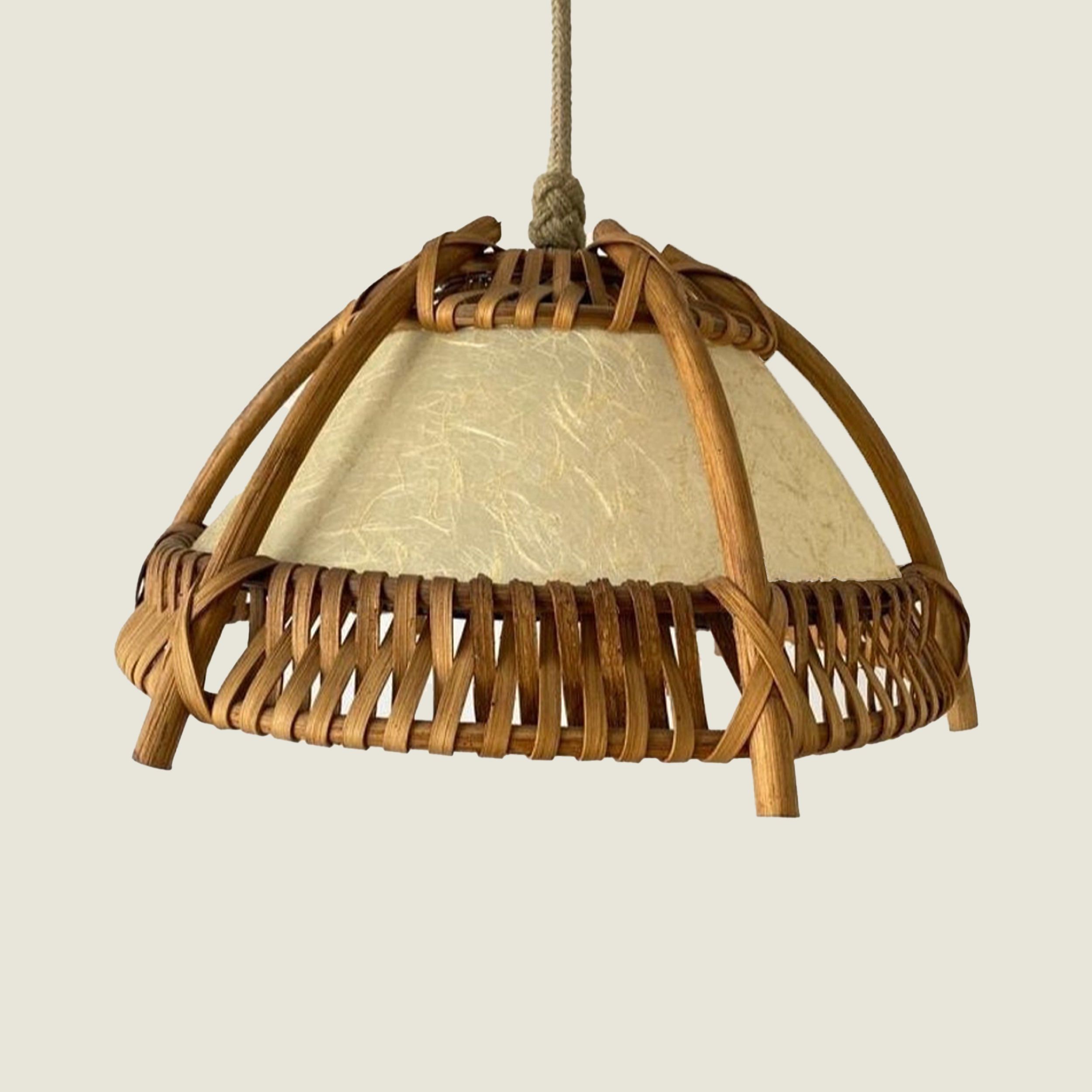 Bamboo and Cocoon Pendant