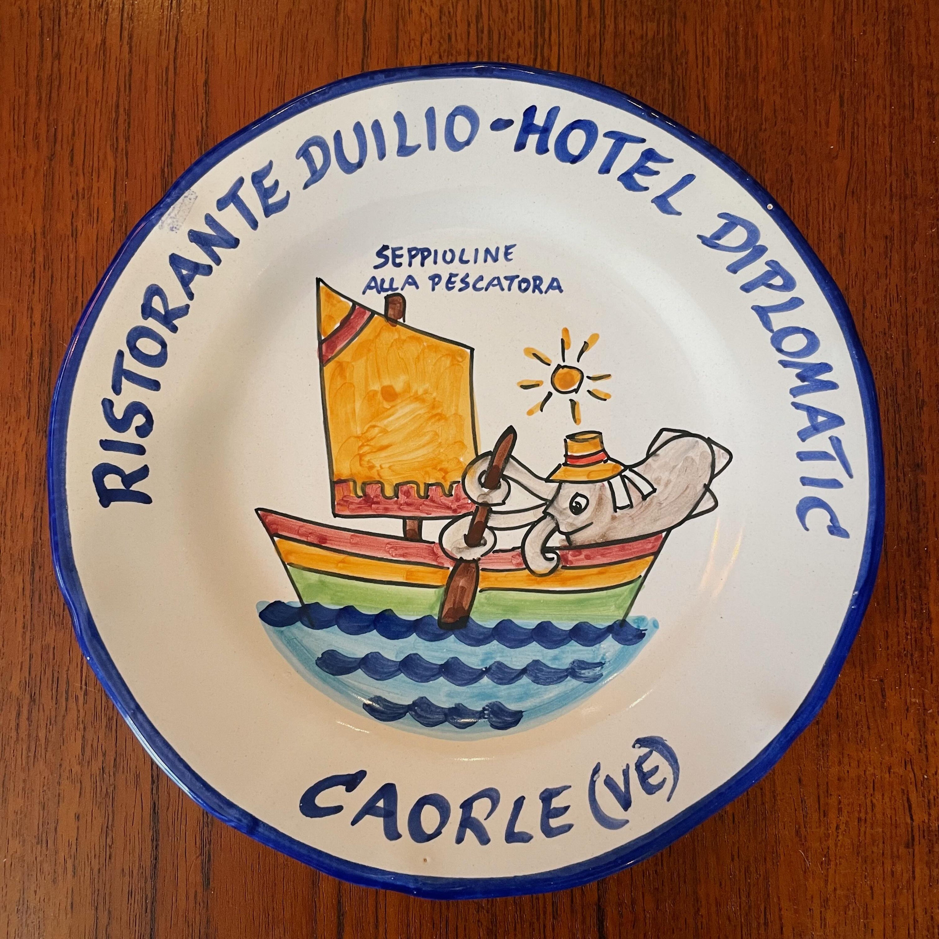 Ristorante Diulio Hotel Diplomatic Caorle Plate