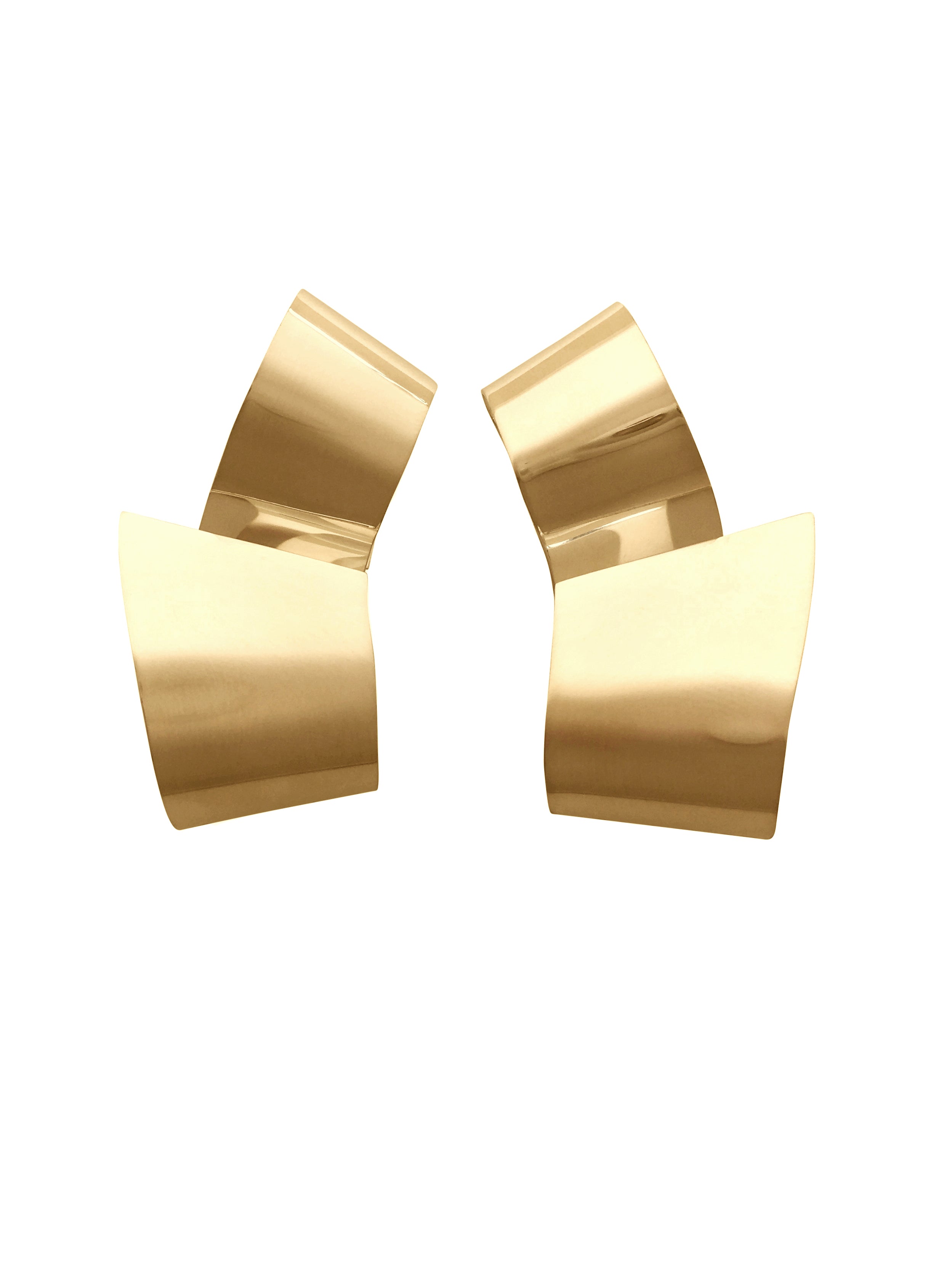 SARA ROBERTSSON | SLANT Earrings – Vermeil