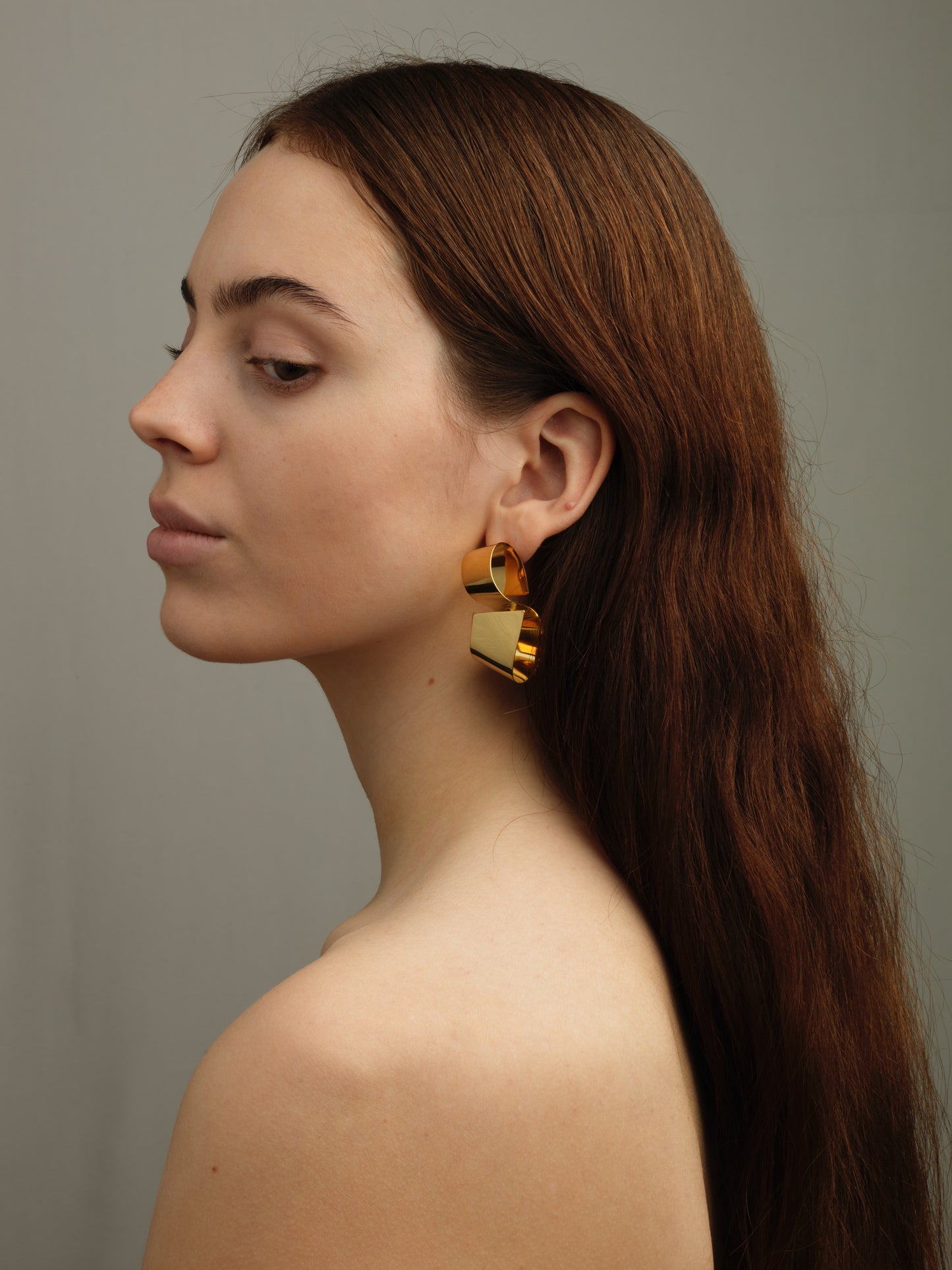 SARA ROBERTSSON | SLANT Earrings – Vermeil