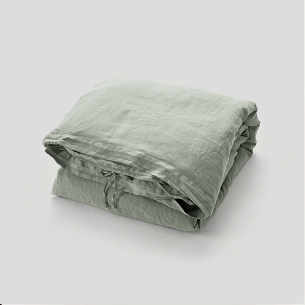 100% Linen Duvet Cover | Stone