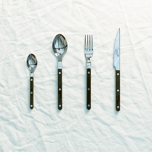 SABRE|24pc Bistrot Cutlery Set | Fern Green