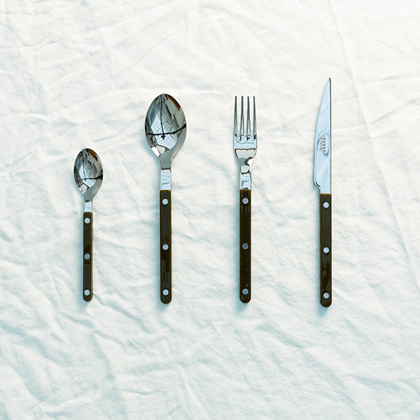 SABRE| 24pc Bistrot Cutlery Set | Fern Green