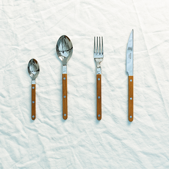 SABRE|24pc Bistrot Cutlery Set | Teak