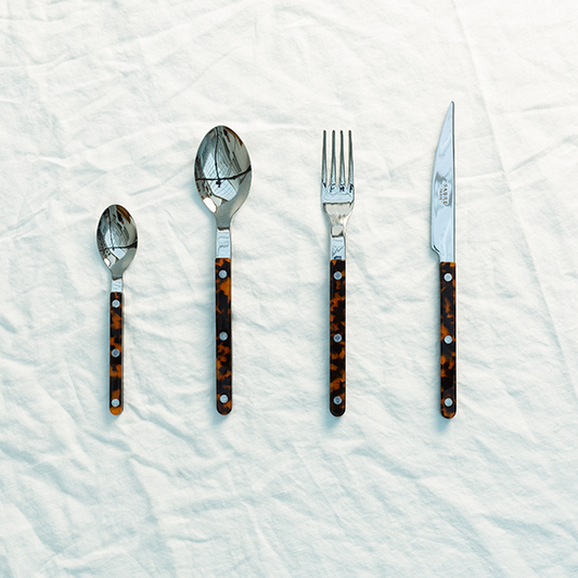 SABRE|24pc Bistrot Cutlery Set | Tortoise