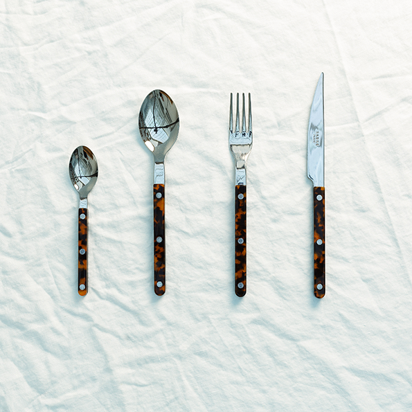 24pc Bistrot Cutlery Set | Tortoise