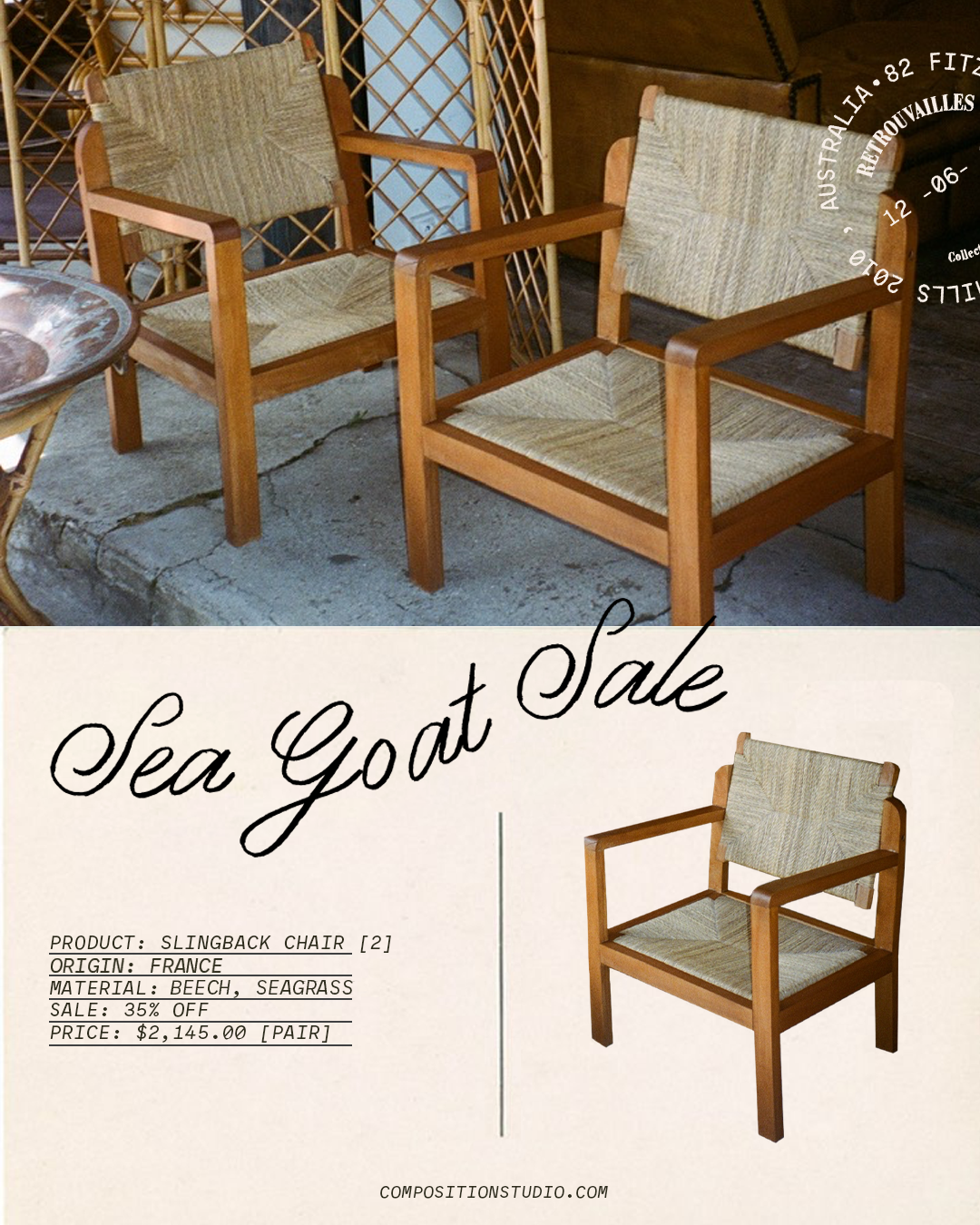 French Slingback Chair [2]