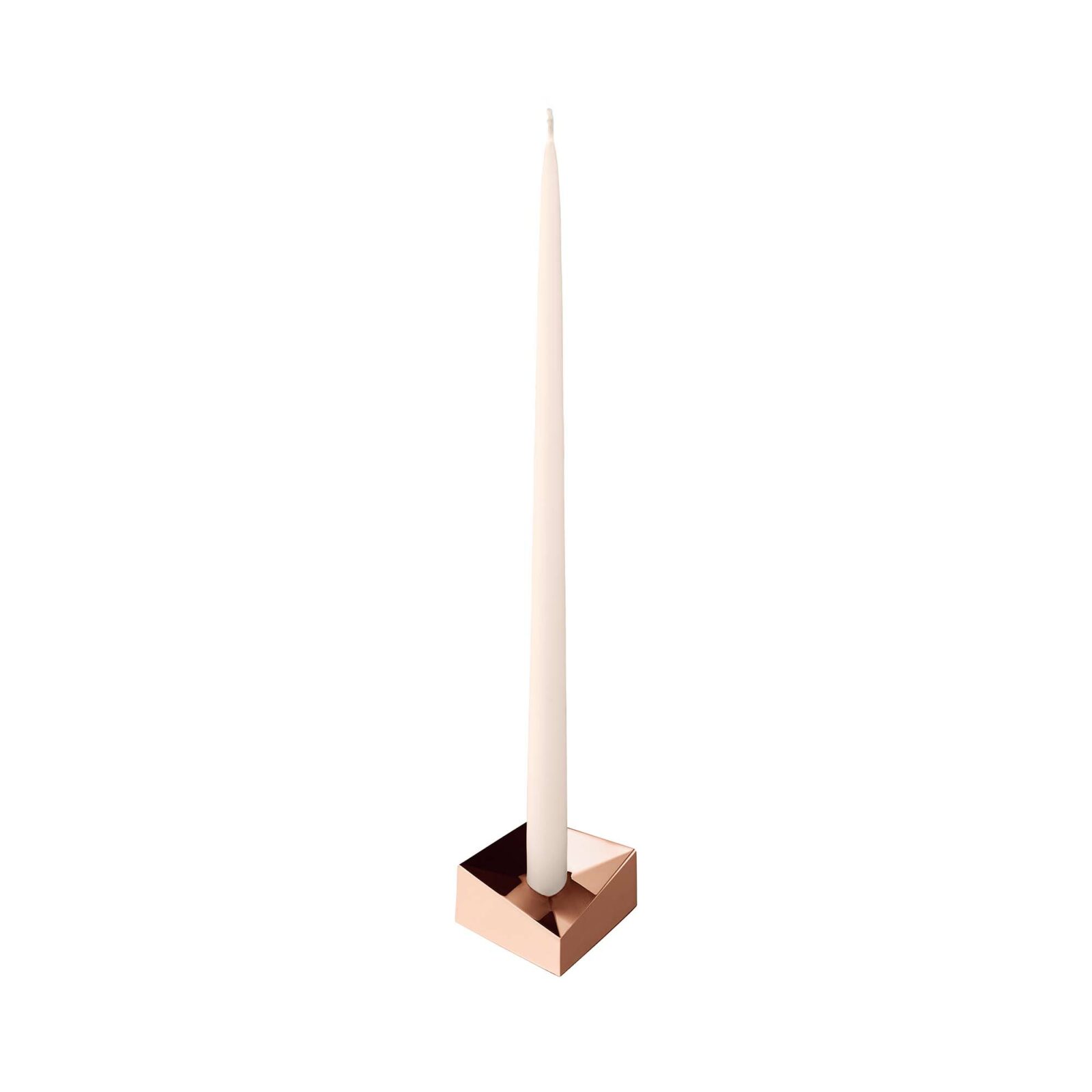 Reflect Candle holder Large Rose Gold