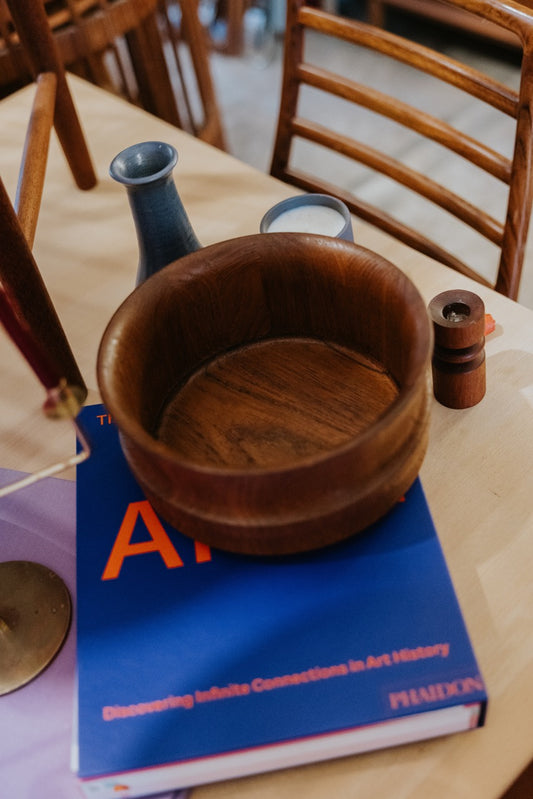 Large Teak Bowl