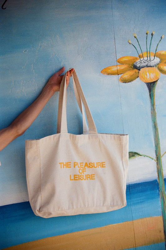 The Pleasure of Leisure Holiday Tote Bag