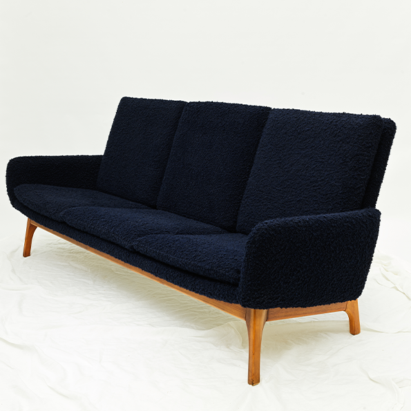 Danish De Luxe 'Ziva' Boucle Sofa Set