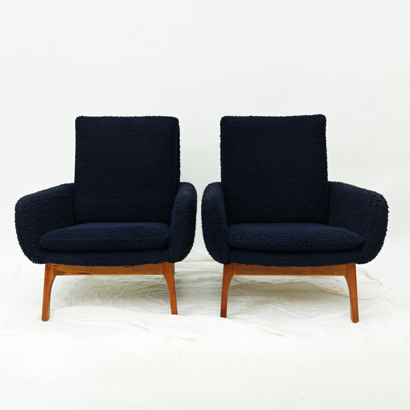 Danish De Luxe 'Ziva' Boucle Sofa Set