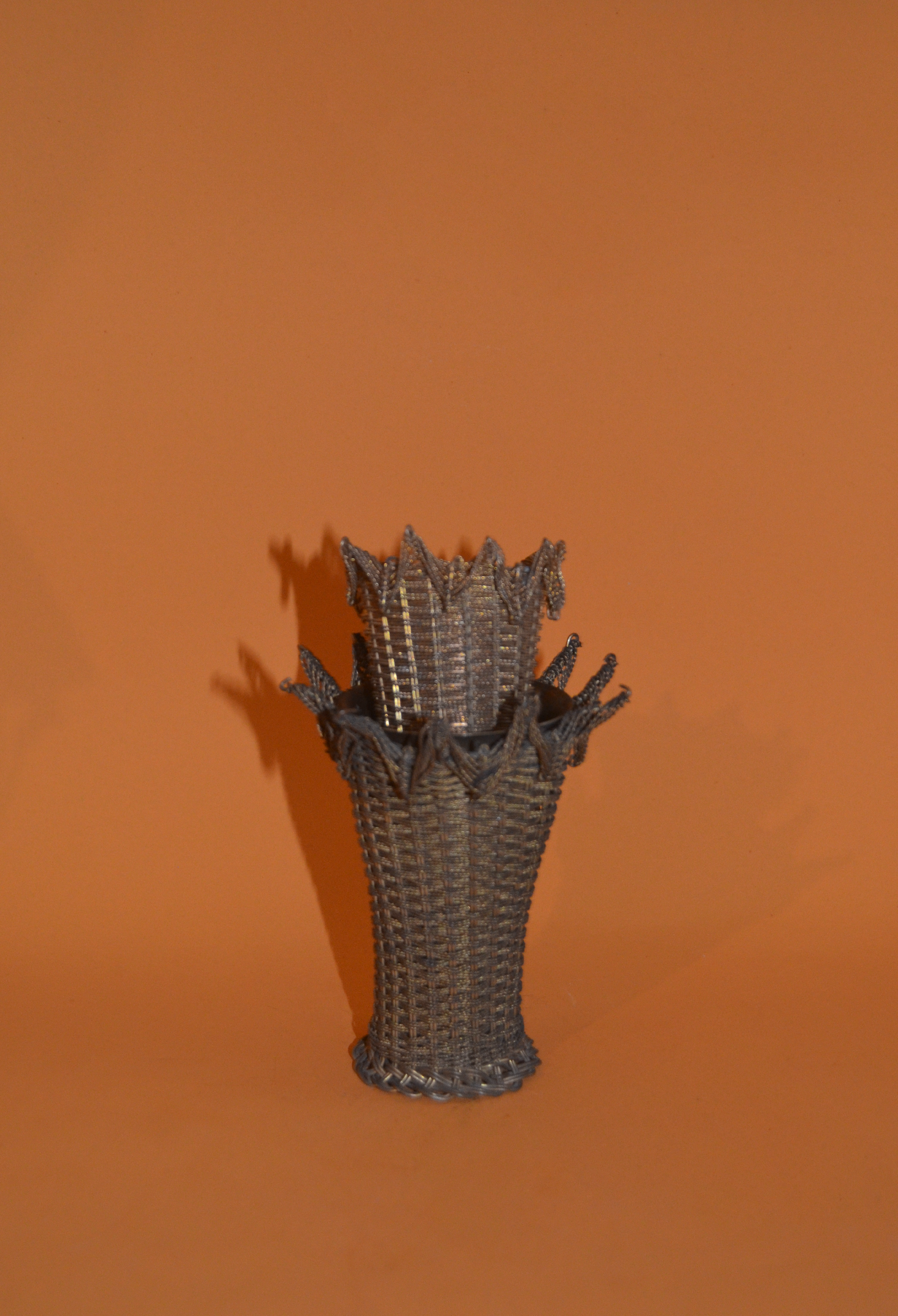 Woven Brass & Copper Vessels